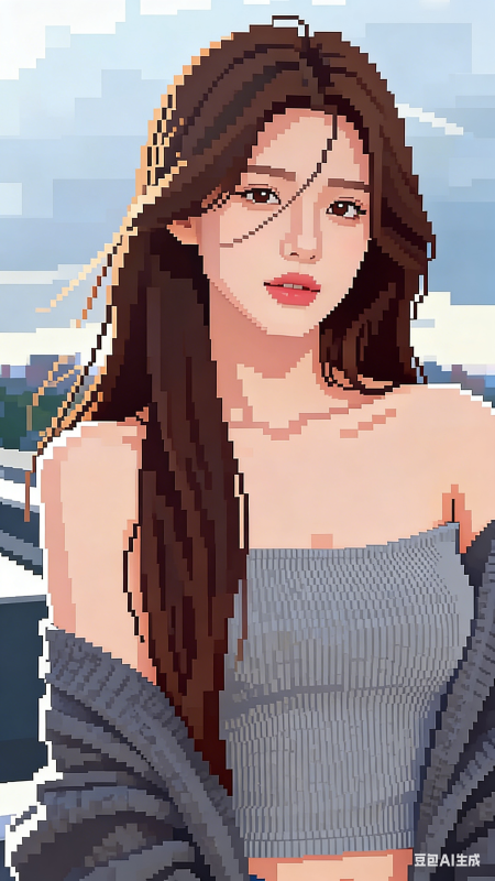 使用豆包制作像素风格的效果图-卡自动